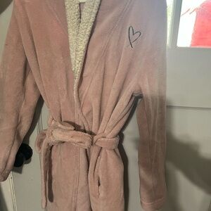 Victoria's Secret Soft Pink Plush Robe